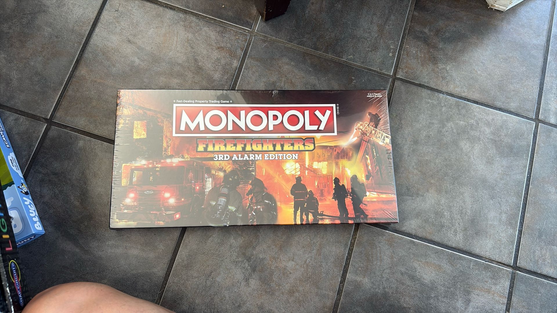 Firefighter Monopoly Game 3rd Alarm Edition Unopened