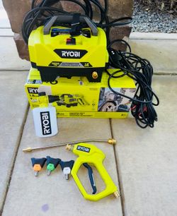 RYOBI 1200 PSI 1.8 GPM Cold Water Automotive High Flow Electric Pressure Washer Kit