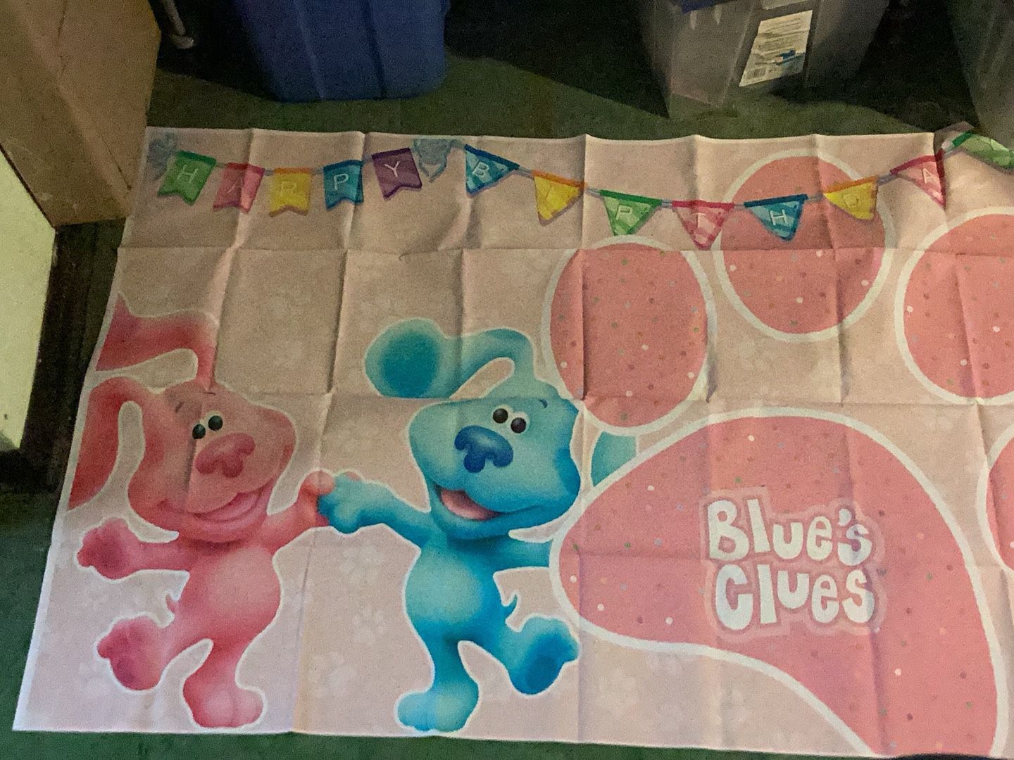 Blue’s Clues Birthday Backdrop