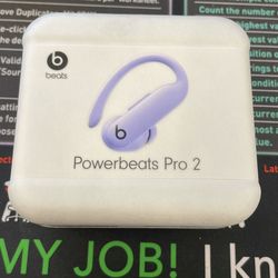 Brand New “Unopened” Powerbeats Pro 2 (Purple)