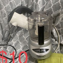 CUISINART 3 Cup FOOD PROCESSOR MIXER PICK UP IN NORTH HOLLYWOOD SEE MY OTHER ITEMS 