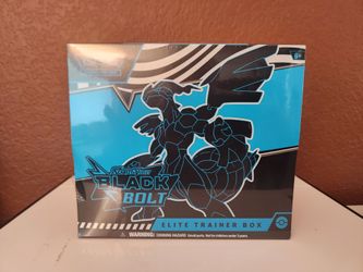 Brand new Pokemon Black bolt etb (tiny tear on seal in pix)