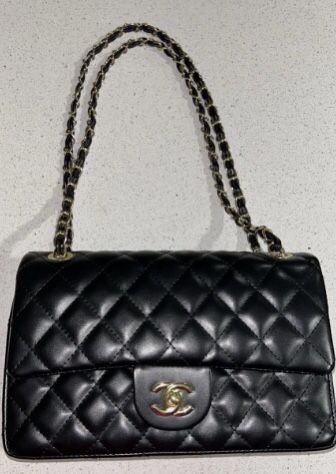 Chanel black shoulder bag
