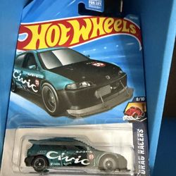 Hot Wheels Honda Civic Custom Drag Racers