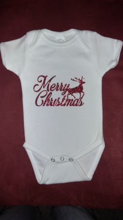 Christmas onesie(handmade)