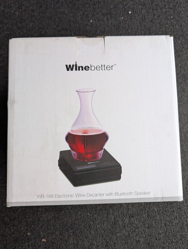 Electronic Wine Decanter with Bluetooth speaker 