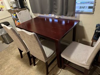 Dining kitchen table chairs set