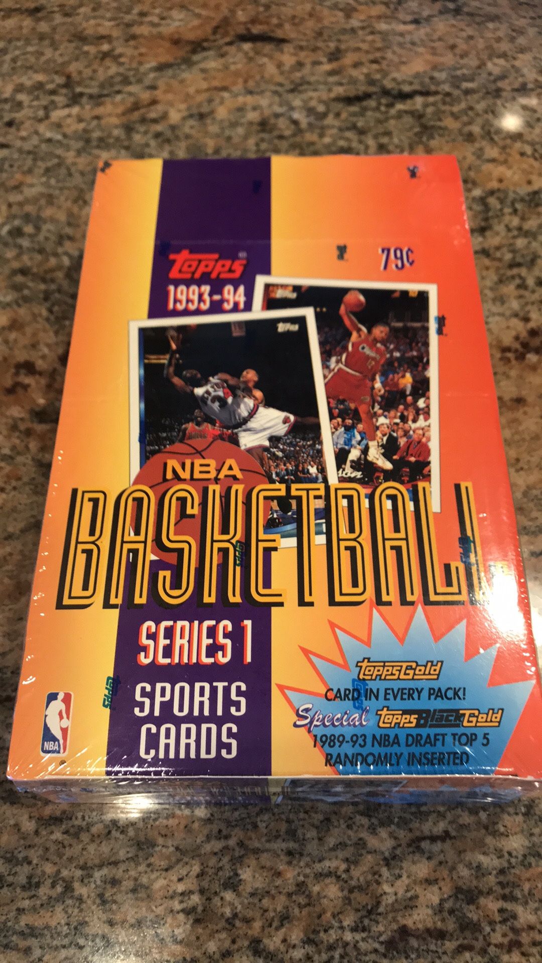 1993-94 Topps Basketball Series 1 Box Factory Sealed 36 Packs Michael Jordan