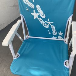 Foldable Beach Chair Like New 