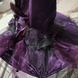 Purple witch hat