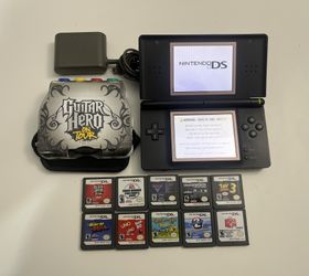 Nintendo Ds Lite Guitar Hero 10 Games