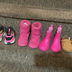 Girl Shoes Size 9t And 10t ,