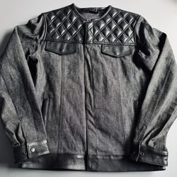 Rebel Reaper Motorcycle Jacket Medium