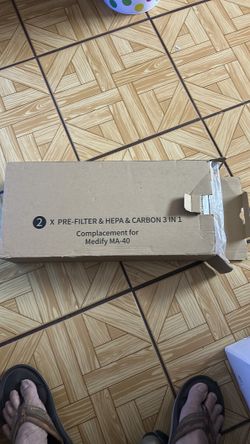2 pieces HEPA for medify MA-40