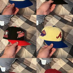 Custom New Era 59fifty Hats Sz 7 1/4