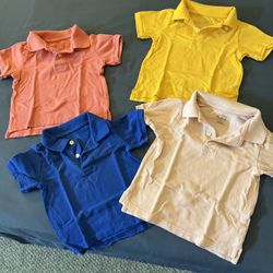 Playera De Niño Tipo Polo 