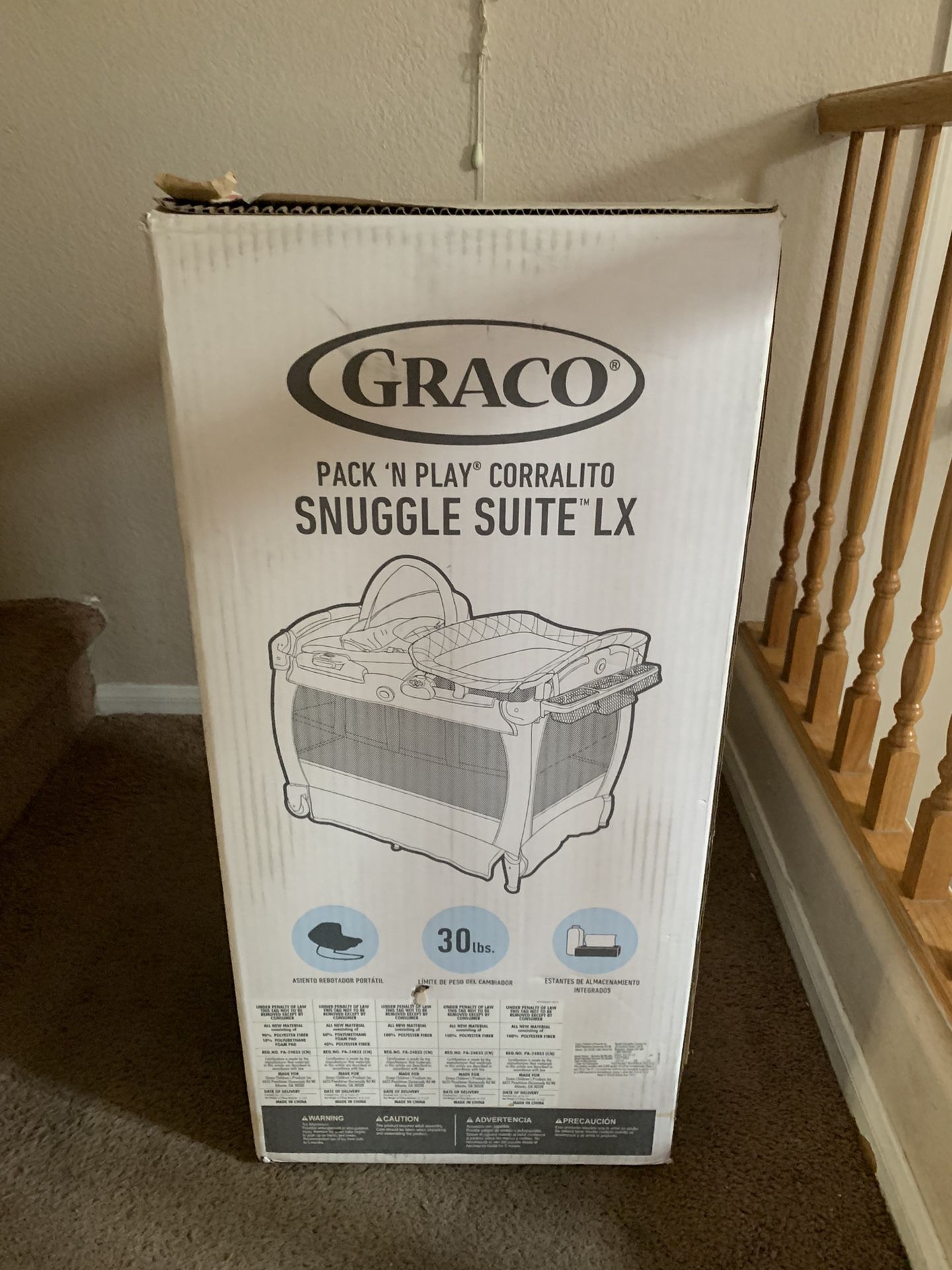 New GRACO Pack ‘N Play Snuggle Suite LX