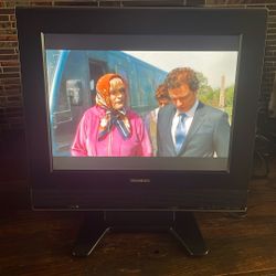 Toshiba LCD TV/DVD combination. 