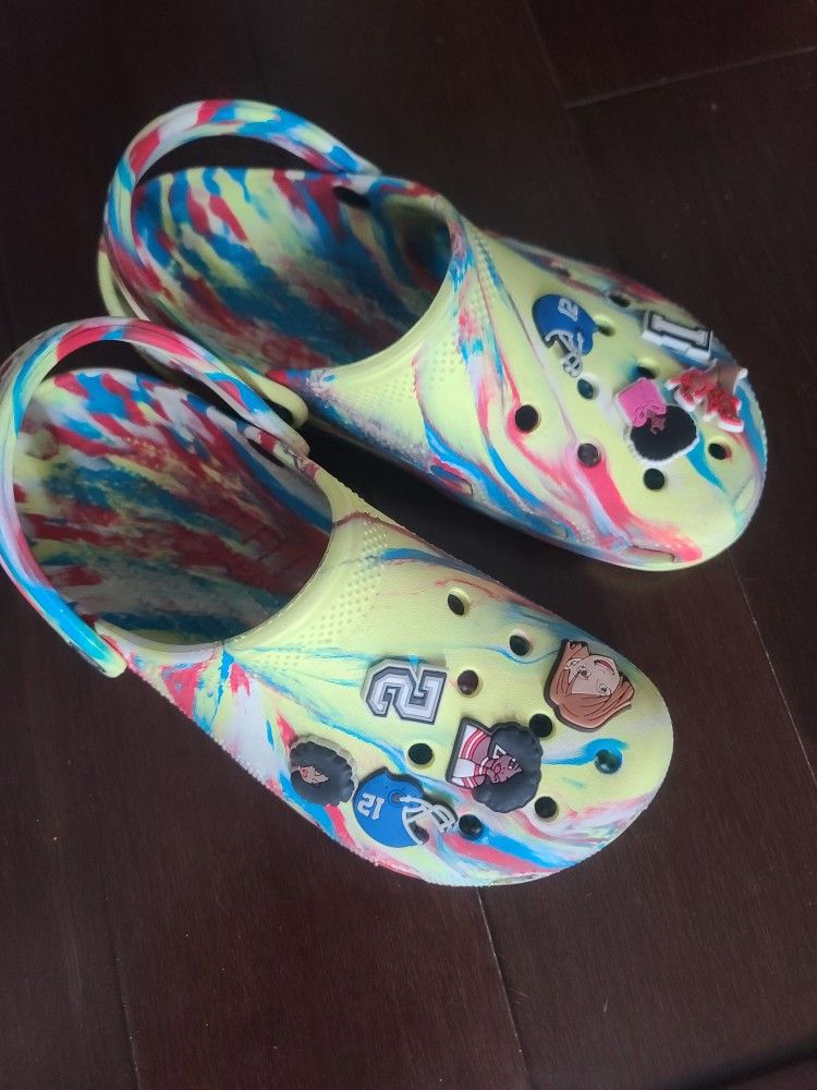 Classic Marbled Tie Dye Clog