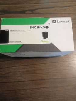 Lexmark 84C1HK0 Black High Yield Toner Cartridge