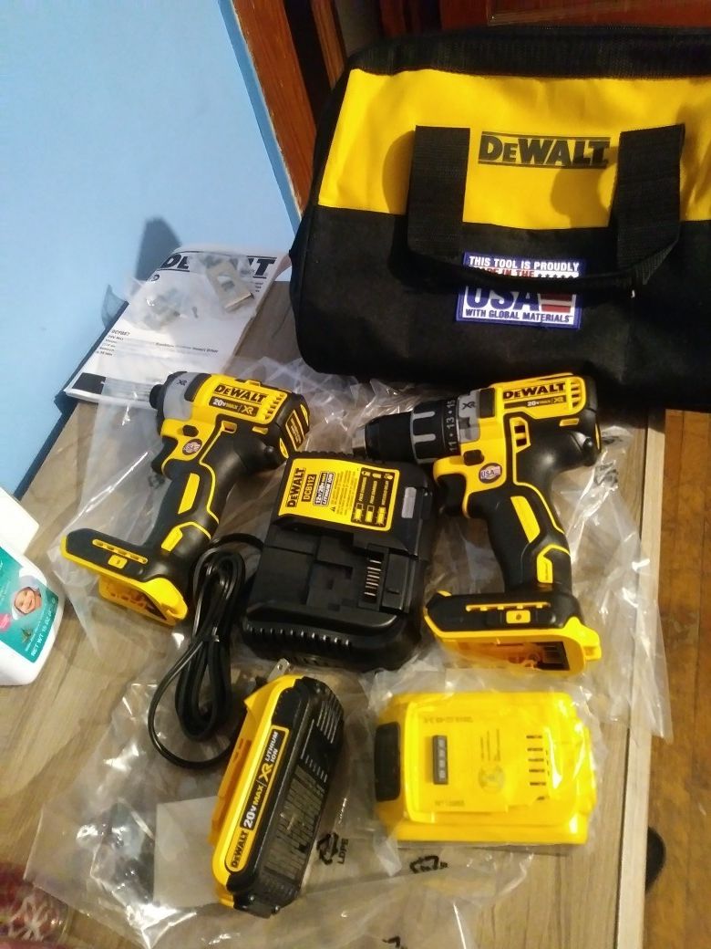 Dewalt XR BRUSHLESS combo