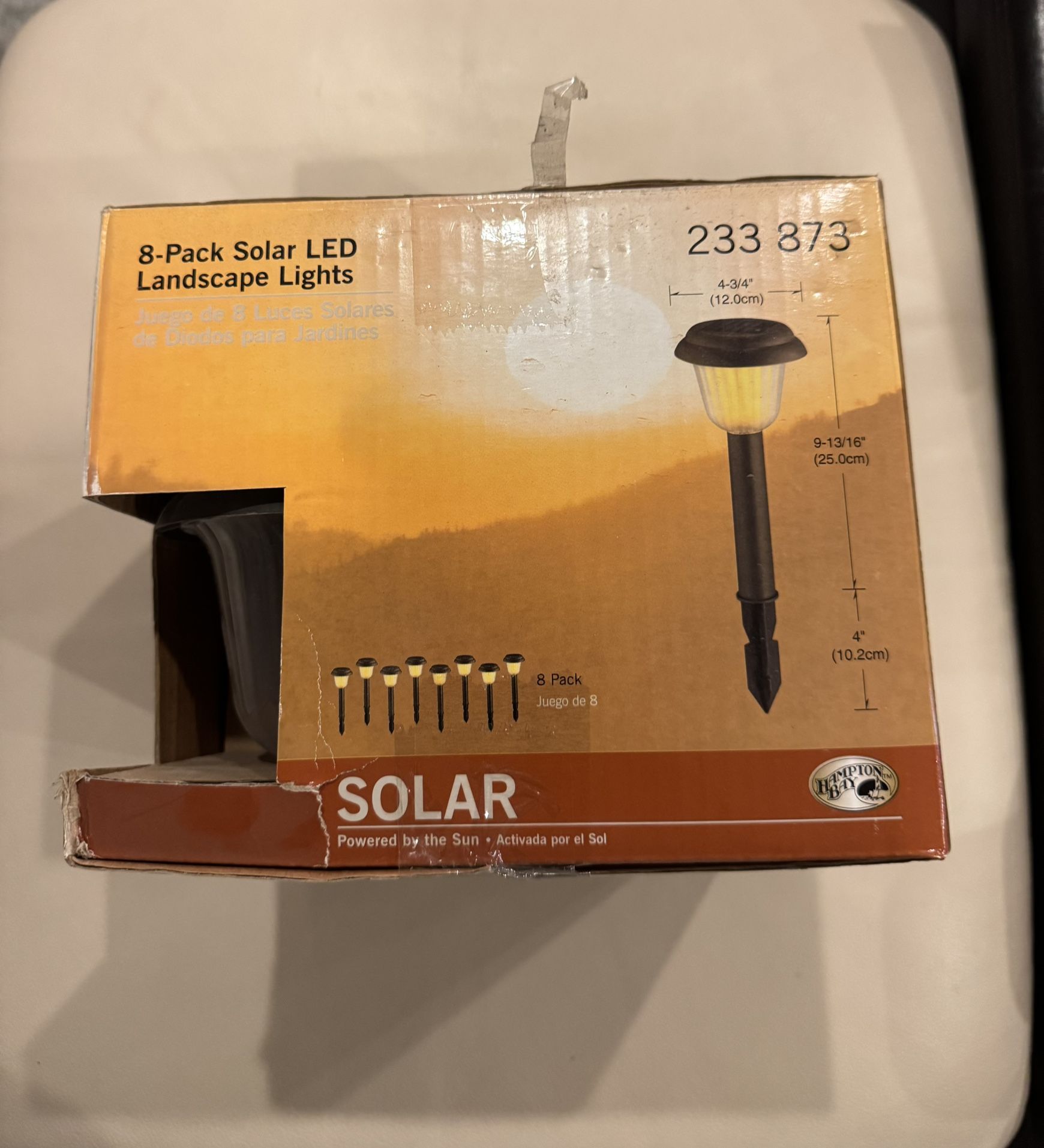 8 Pack Solar LED Landscape Lights