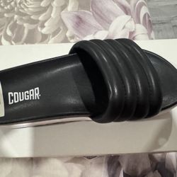 COUGAR Prato Black Slides For Women