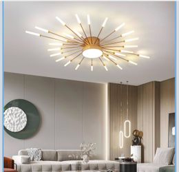 JAYMP 41.3" Ceiling Light Modern Flower Shape Ceiling Lamp - brand new