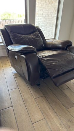 Sillones de piel reclinables
