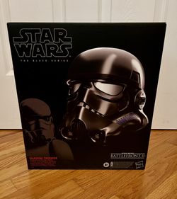 Star Wars Shadow Trooper Battlefront 2 Black Series Helmet