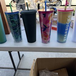 Starbucks cups