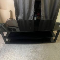 Tempered Glass TV Stand (very heavy) 3 row 5’ x 20.5”