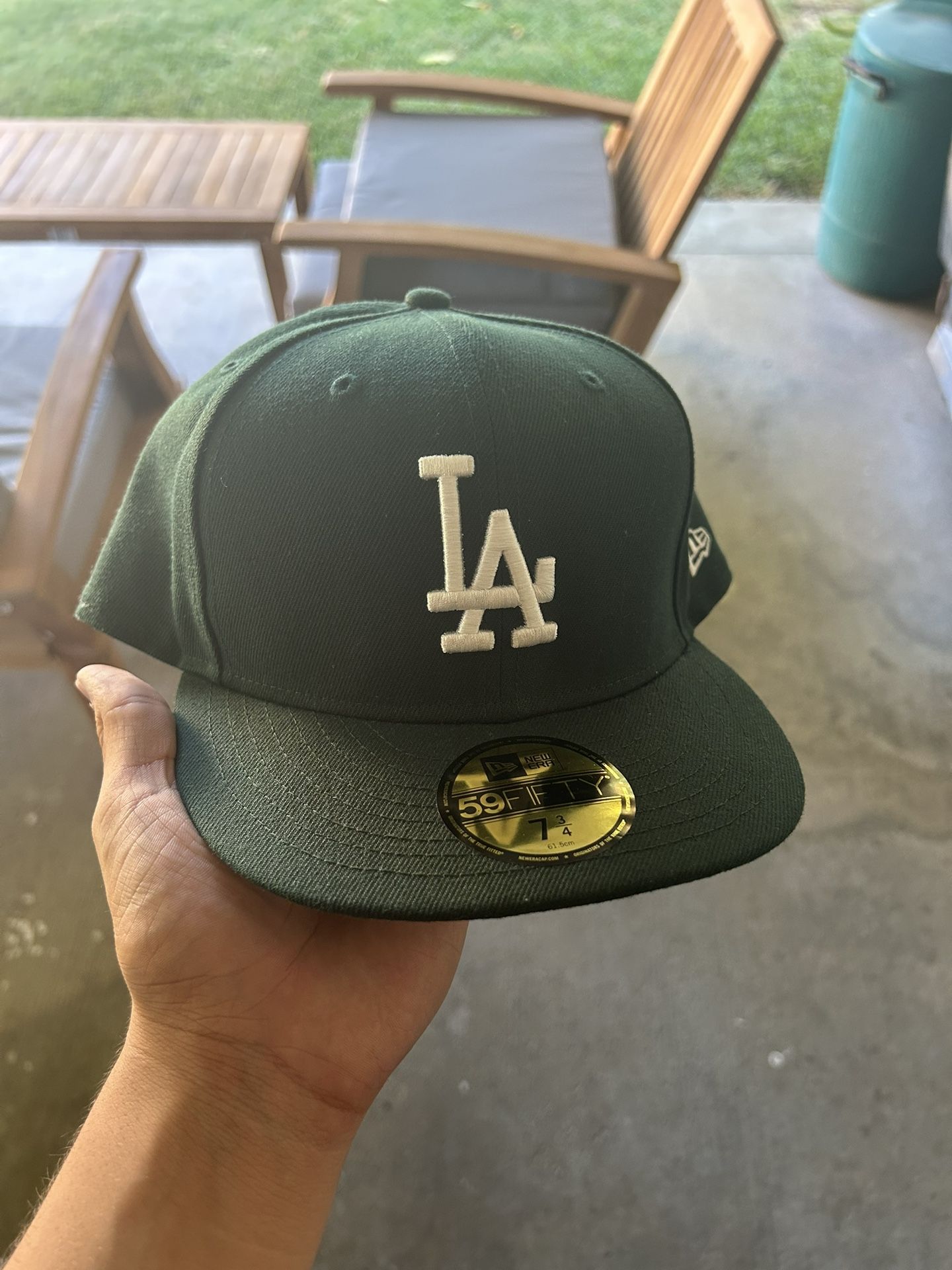 Los Angeles Dodgers Forest Green SIZE 7 3/4