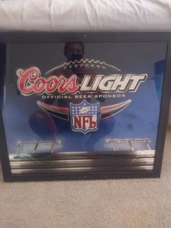 Coors Bar Mirror 