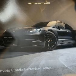 Porsche 2026 Wall Hanging Calendar