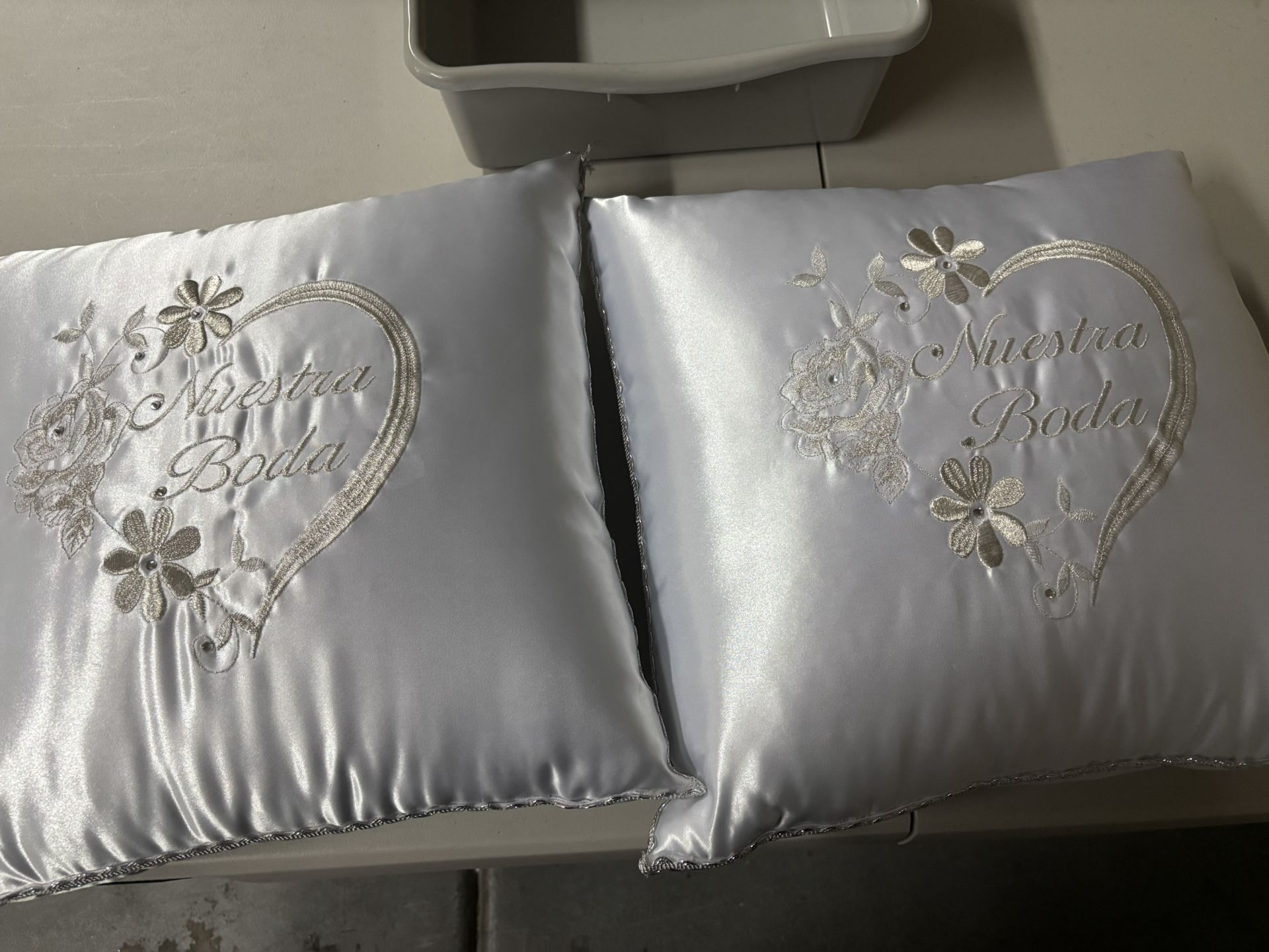 Nuestra Boda wedding cushion