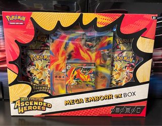 Pokémon Mega Emboar ex Box