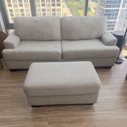 Sofa & ottoman