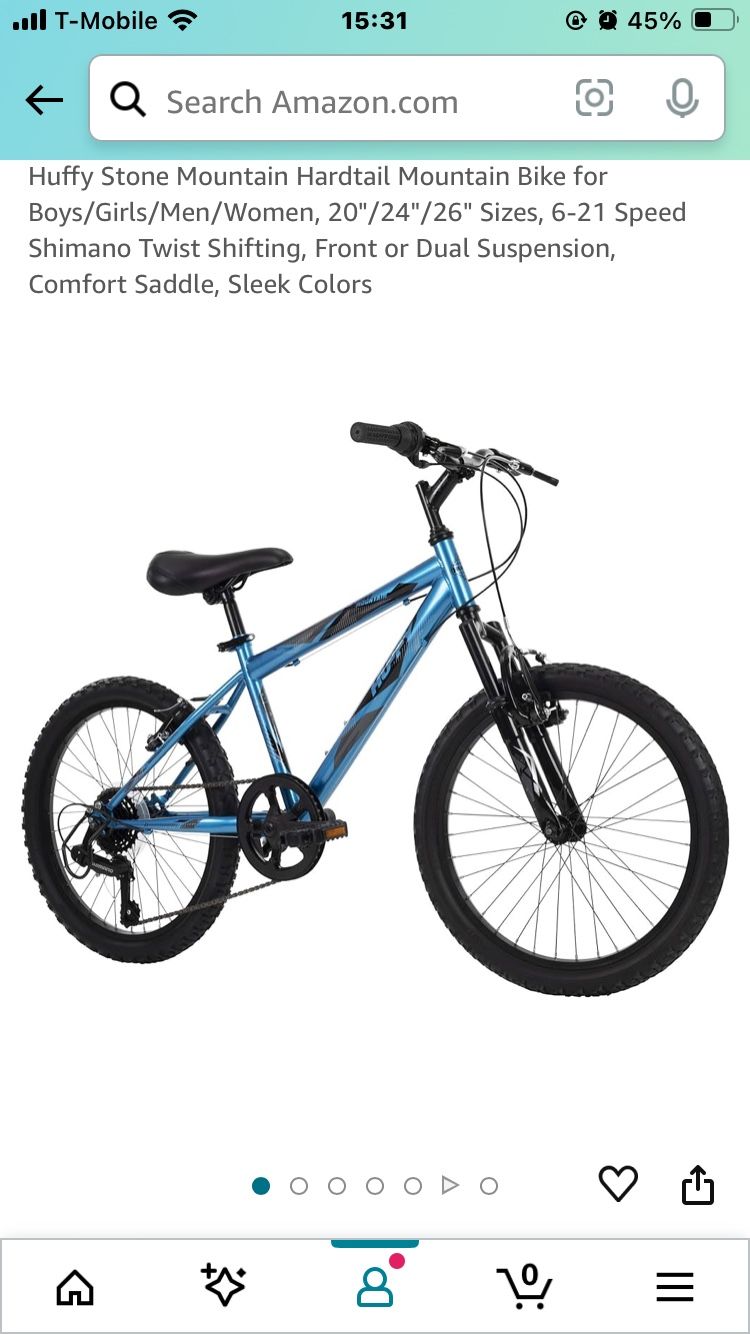 Huffy Stone Mountain Hardtail Mountain Bike for Boys/Girls/Men/Women