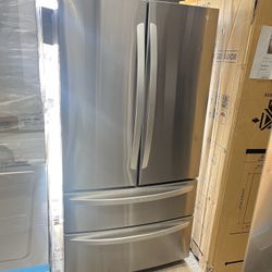LG Counter Depth 4 Door Refrigerator Internal Ice And Water