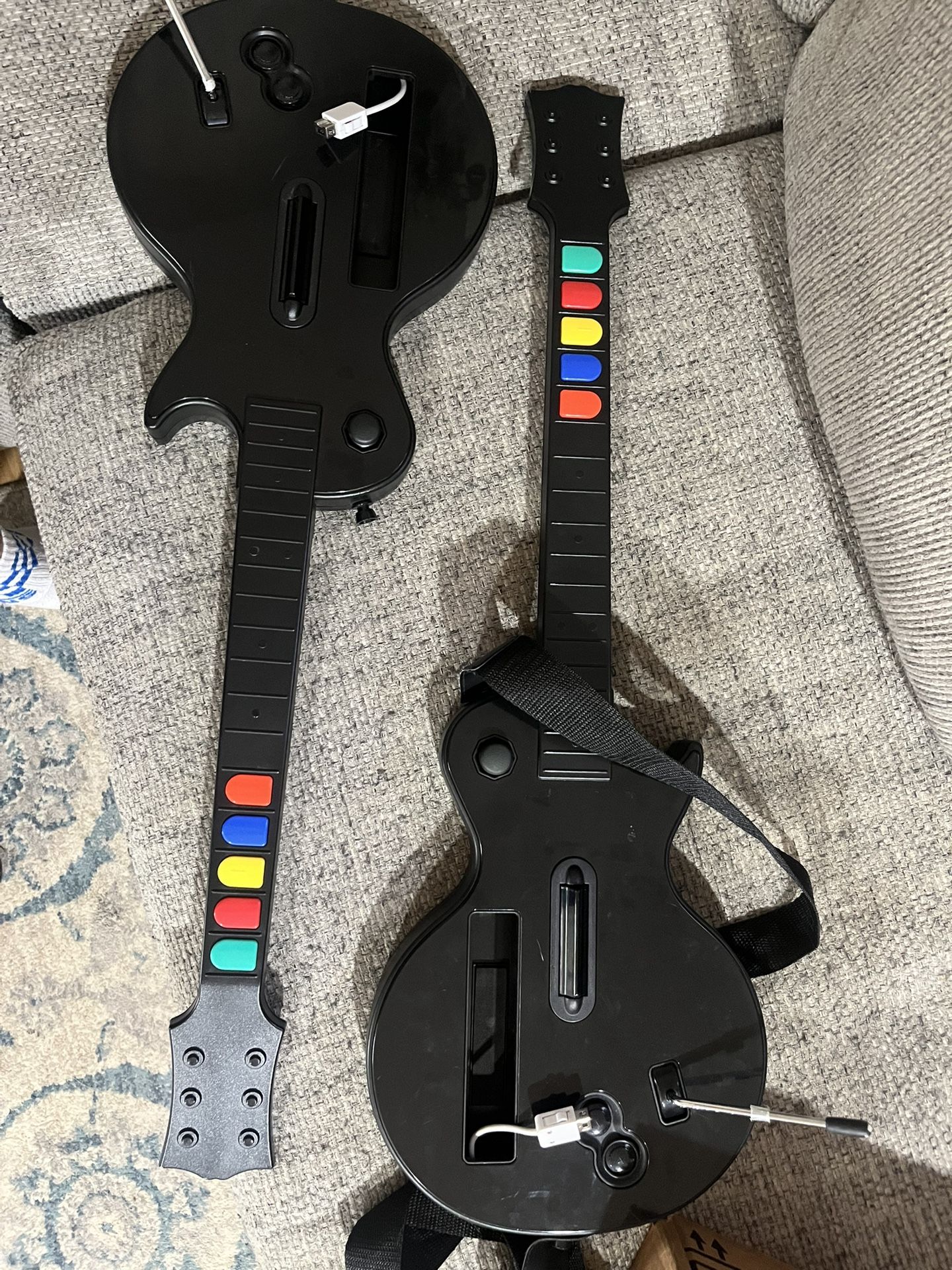 2 Guitar Hero Wii Guitars