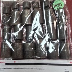 Snap-on 12 Pc Metric Flank Drive