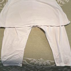 Skirted leggings only WHITE LEFT