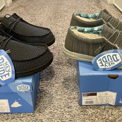 2 Pair-Never Worn Brand New Hey Dude Shoes