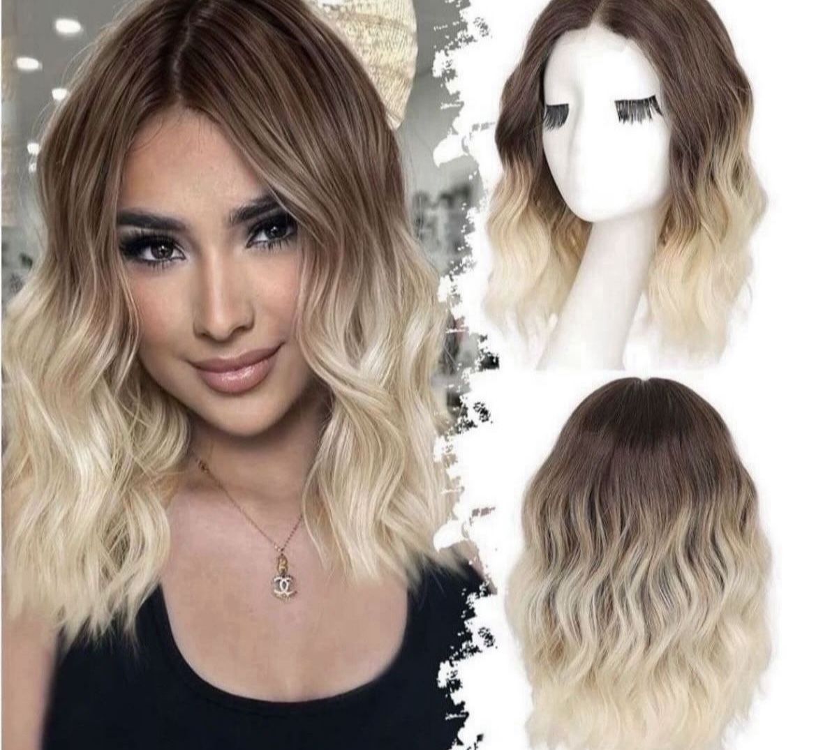 synthetic ombre wig