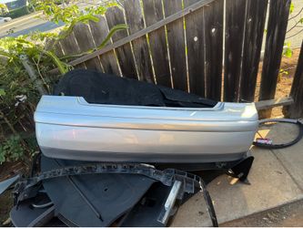 Sedan VW bumper