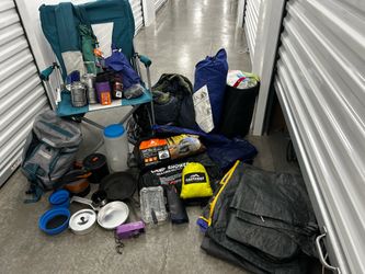 Complete Starter Camping Bundle - Tents, Sleeping Bags, Camping Cookware, Lanterns, Chair & More - $250 OBO
