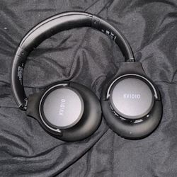 KVIDIO BLACK wireless Headphones 