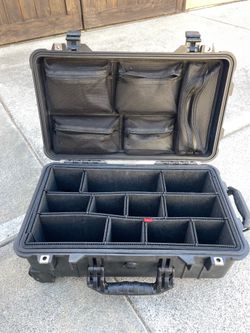 PELICAN 1510 with trek pak and lid organizer