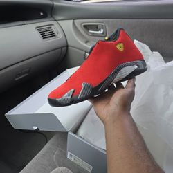 Jordan 14 Ferrari size 12 